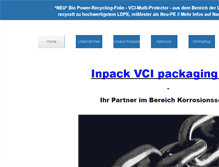 Tablet Screenshot of inpack.eu